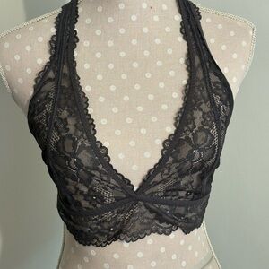 Savage X Fenty Black Lace Bralette